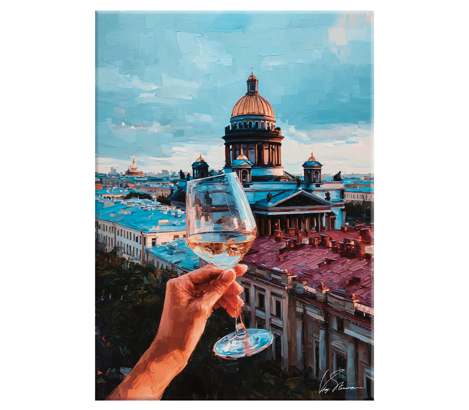 Картина на холсте SPB.RU арт.8257125 - фото 1