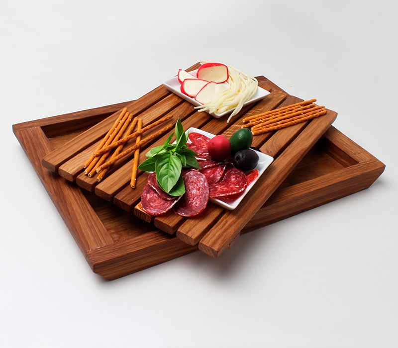 Serving board - tray (oak) Serving board - tray (oak)