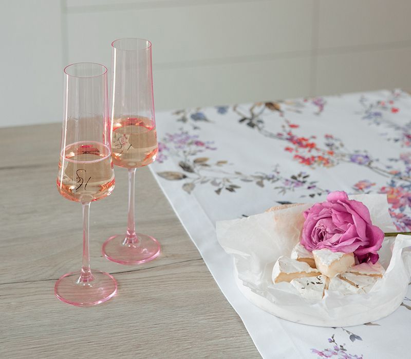 Astoria Rosie Champagne Glasses Set