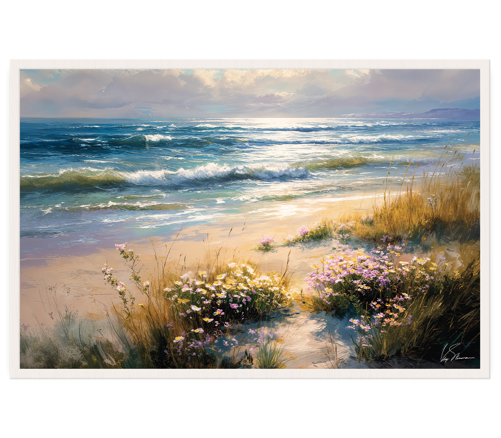 Картина на холсте в раме COAST арт.8271147 - фото 1