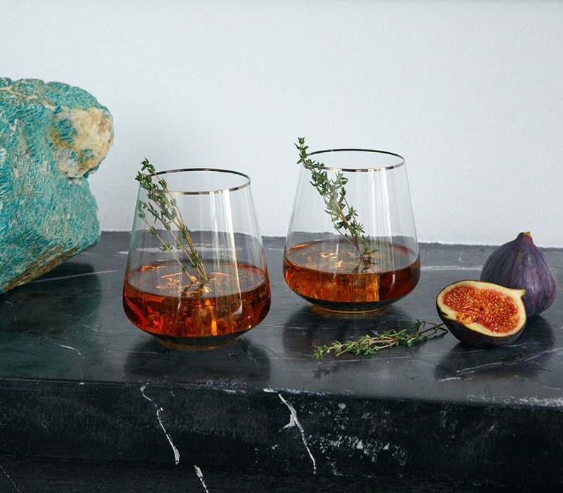 Mercury Bar Glass Set Mercury Bar Glass Set
