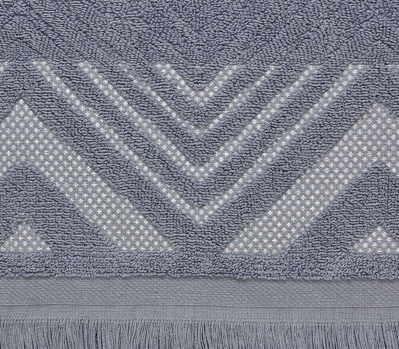 Комплект полотенец махровых RELAX (серый)