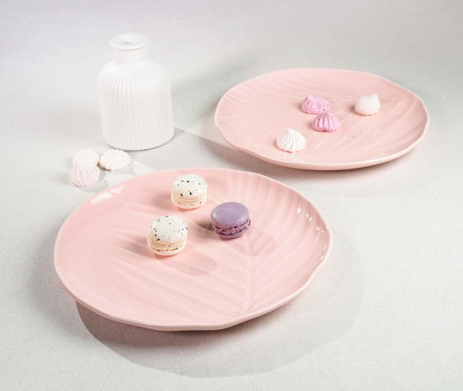 BALI appetizer plate set (pink)