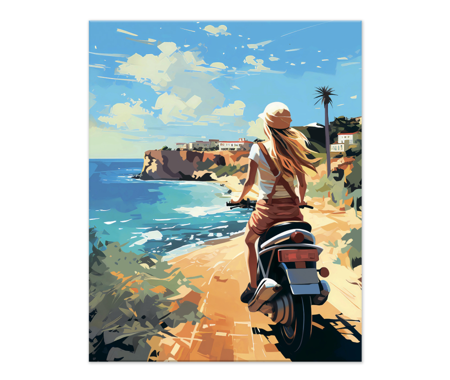 Painting on canvas ITALIAN WEEKEND art. 8245027