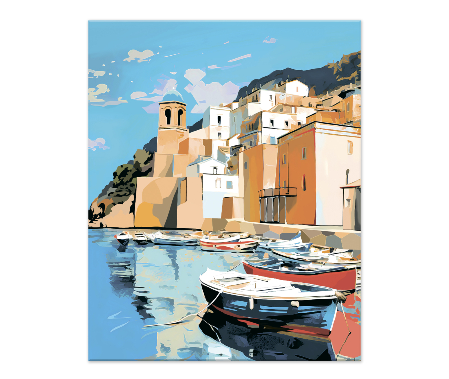 Painting on canvas ITALIAN WEEKEND art. 8245026