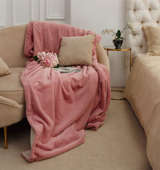 PINK NECTAR fur Plaid