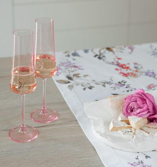 Astoria Rosie Champagne Glasses Set