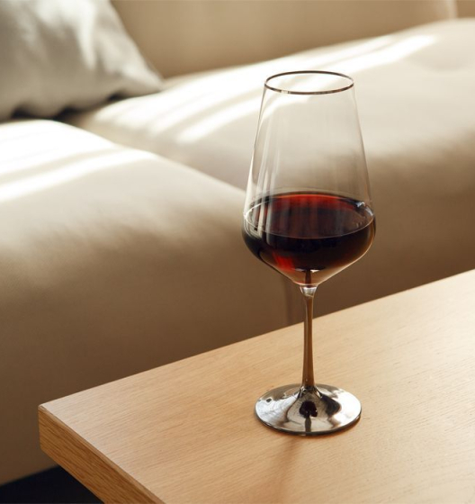 Mercury wine glass set