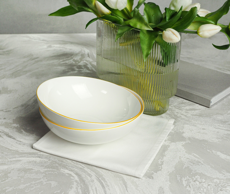 SYMBOL deep plates (yellow edging)