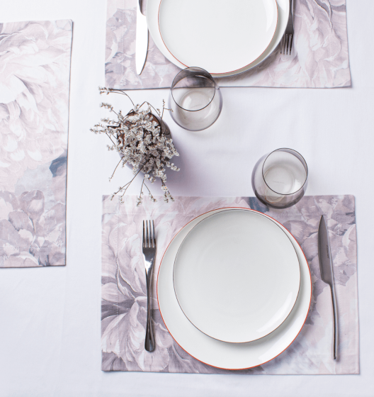 Kamilla Placemat Set (grey)