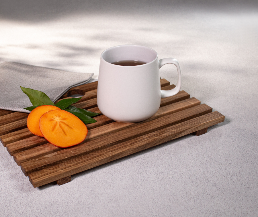 PATIO Collection White Porcelain Mug