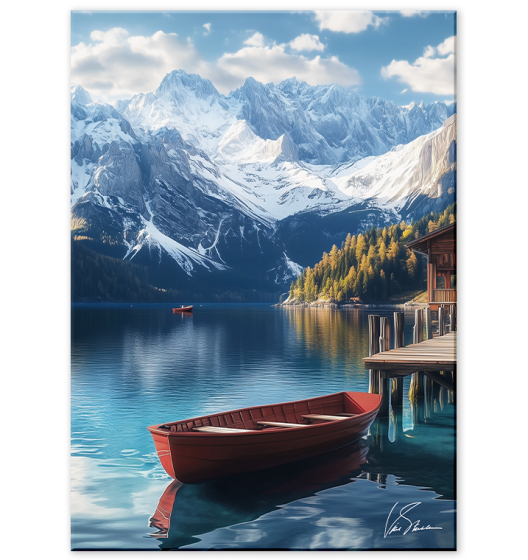 Картина на холсте LAKE арт.8257085 Картина на холсте LAKE арт.8257085