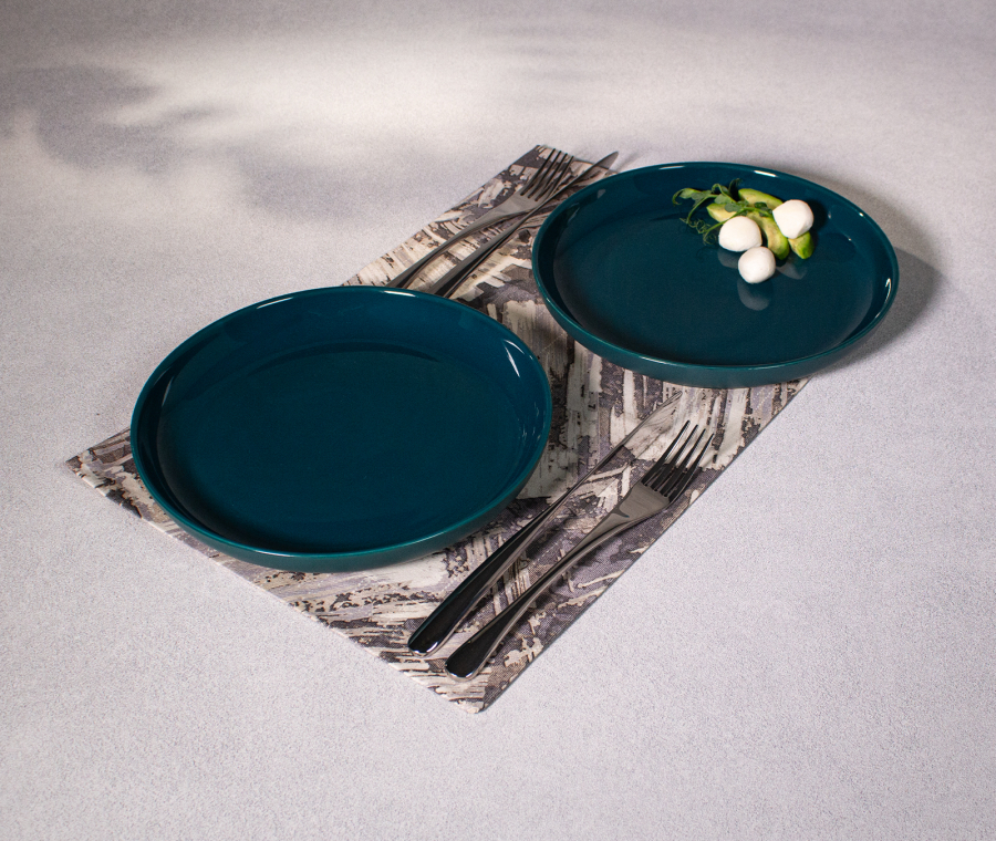 PATIO dinner plates (green)