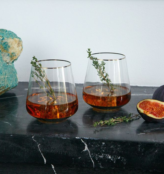 Mercury Bar Glass Set Mercury Bar Glass Set